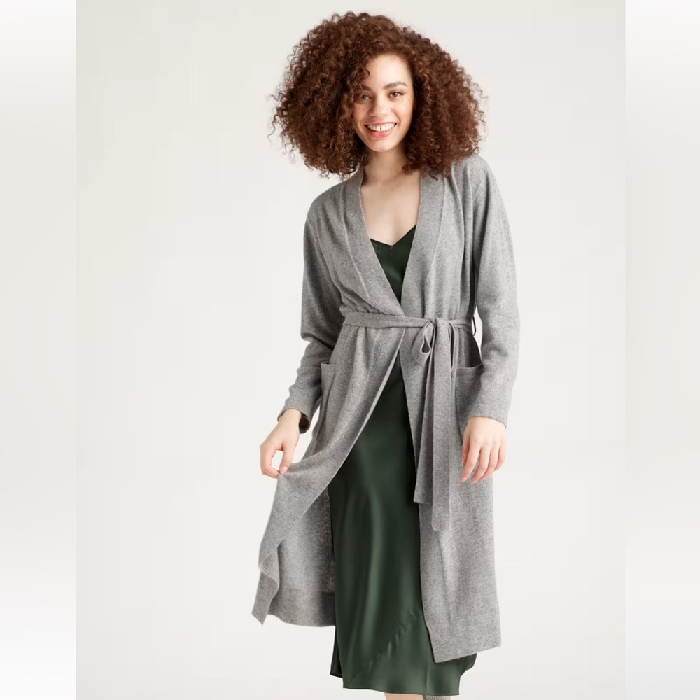 QUINCE Mongolian Cashmere  Cardigan size S